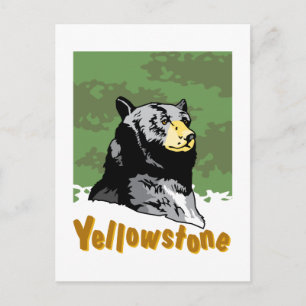 Yellowstone Poster Postkarte