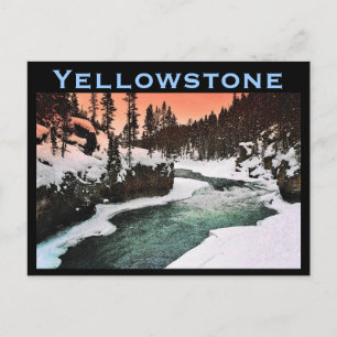 Yellowstone Postkarte