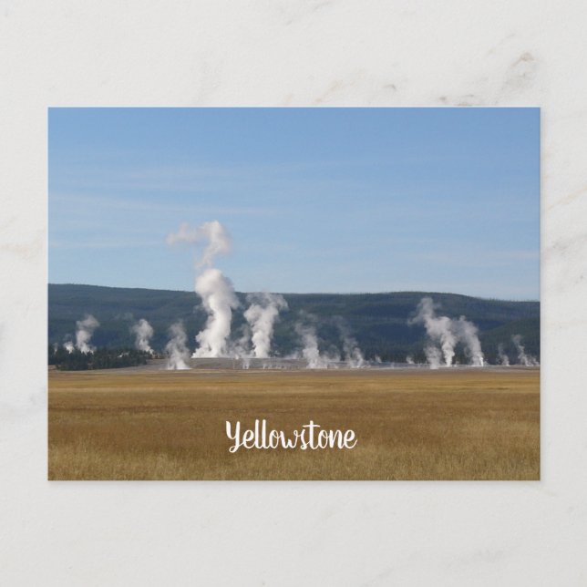 Yellowstone-Postkarte Postkarte (Vorderseite)