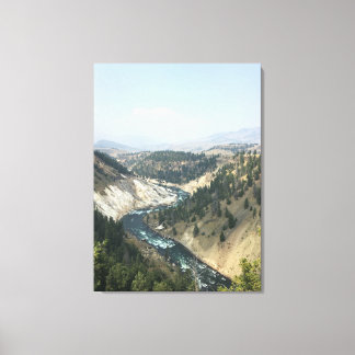 Yellowstone River Canvas Print Leinwanddruck