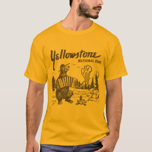 Yellowstone Roadtrip 2026 Familenurlaub-Shirt T-Shirt