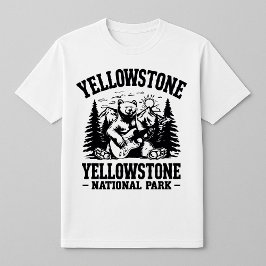 Yellowstone Rock and Roll Bear T-Shirt