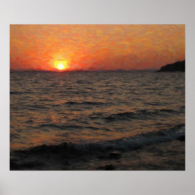 Yellowstone-See Poster (Vorne)