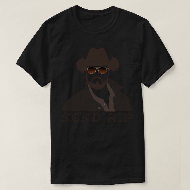 yellowstone-SEND RIP Sticker T-Shirt (Design vorne)