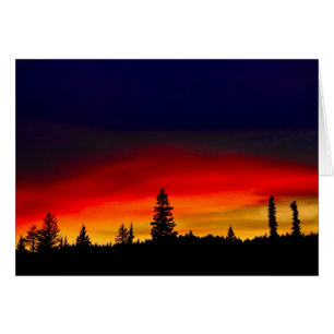 Yellowstone-Sonnenuntergang