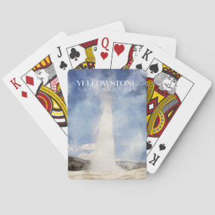 Yellowstone Spielkarten, Nationalpark Deck Spielkarten