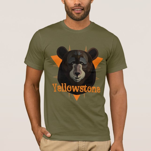 Yellowstone-T - Shirt (Vorderseite)