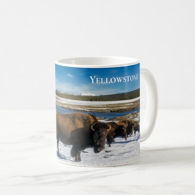 Yellowstone-Tasse Kaffeetasse (VorderseiteRechts)