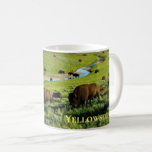 Yellowstone-Tasse Kaffeetasse (VorderseiteRechts)