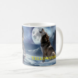 Yellowstone Tasse-Wolf Kaffeetasse