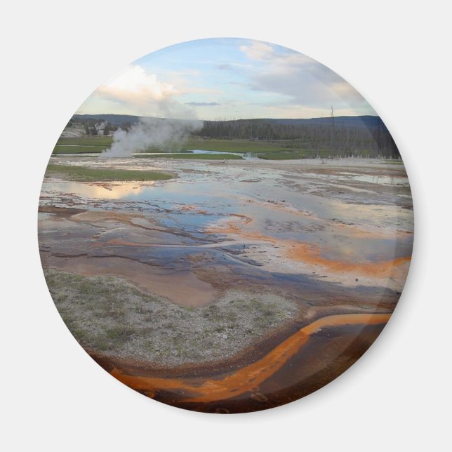 Yellowstone-Thermalbecken Magnet (Vorne)