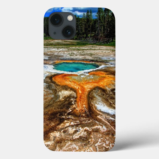 Yellowstone-Thermalpool Case-Mate iPhone Hülle (Rückseite)