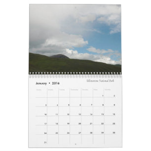 Yellowstone und Beyond Calendar 2021 Kalender
