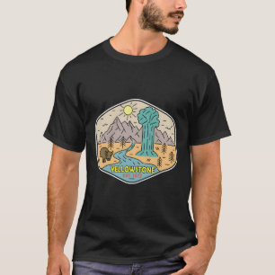 Yellowstone - Vintager � Geist des Abenteuers T-Shirt