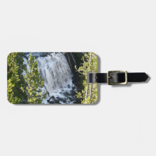 Yellowstone Wasserfall Gepäckanhänger