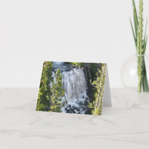 Yellowstone-Wasserfall Karte
