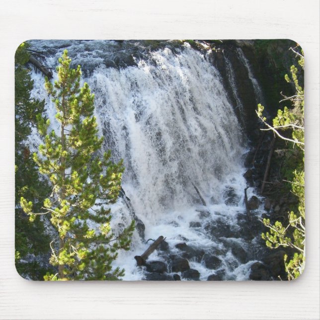 Yellowstone Wasserfall Mousepad (Vorne)