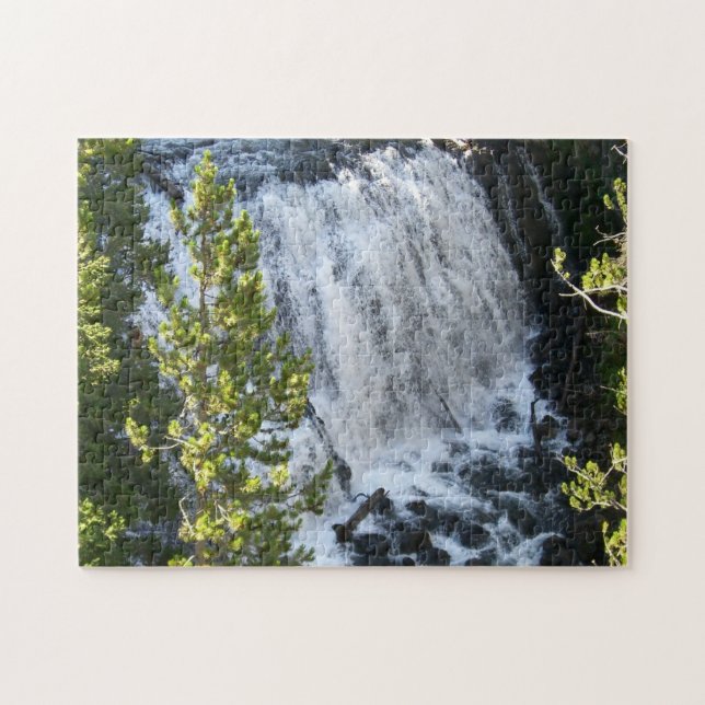 Yellowstone Wasserfall Puzzle (Horizontal)