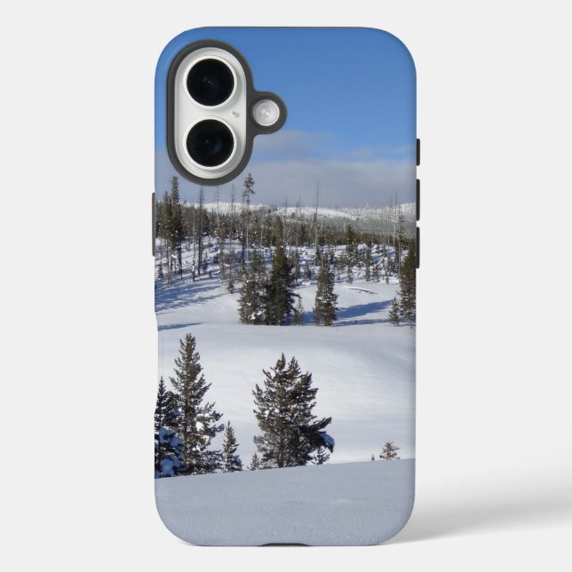 Yellowstone Winter Landscape Photography Case-Mate iPhone Hülle (Rückseite)