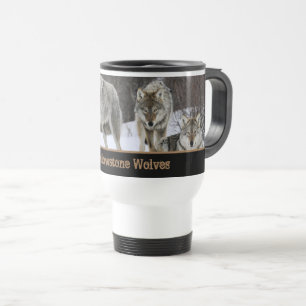 Yellowstone-Wolf-Reise-Tasse Reisebecher