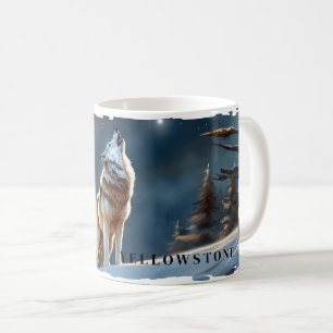 Yellowstone Wolf-Tasse Kaffeetasse