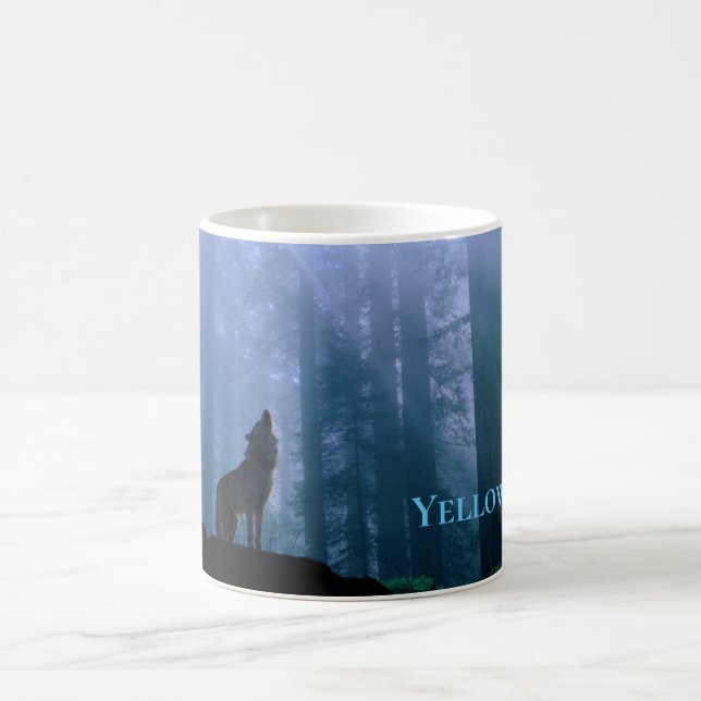 Yellowstone Wolf-Tasse Kaffeetasse (Mittel)
