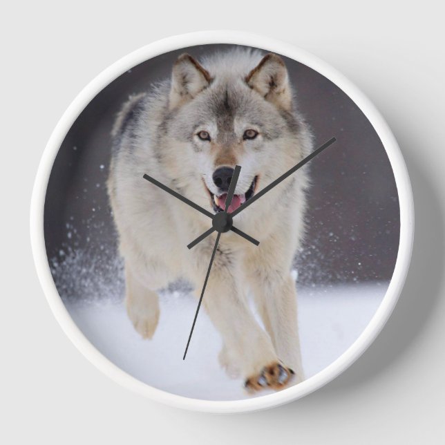 Yellowstone Wolf Uhr (Vorderseite)