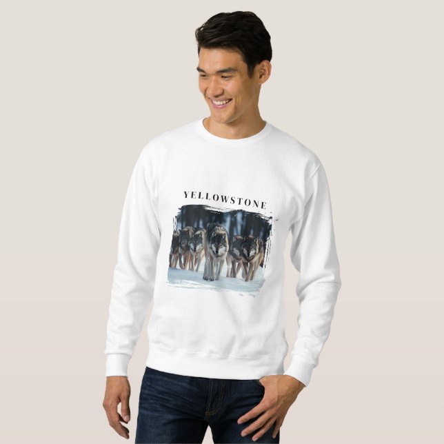 Yellowstone Wolves Sweatshirt (Vorne ganz)
