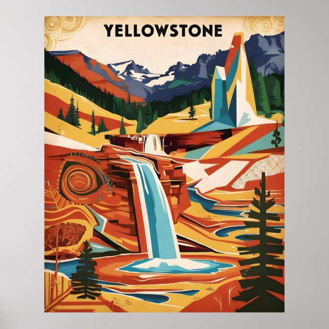 Yellowstone Wonders Poster (Vorne)