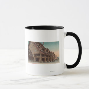 Yellowstone, WY - Eingang des alten zuverlässigen Tasse