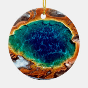 Yellowstone Wyoming Keramikornament