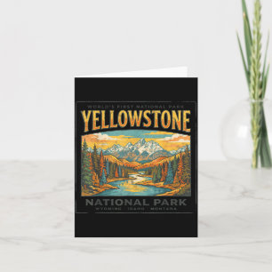 Yellowstone Wyoming Nationalparks Outdoor Natur Karte