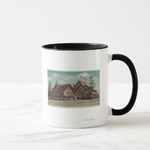 Yellowstone, WYView des ganzen alten, treuen Gasth Tasse