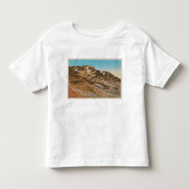Yellowstone, WYView von Jupiter-Terrasse Kleinkind T-shirt (Vorderseite)