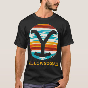 Yellowstone Y Western Blanket  T-Shirt