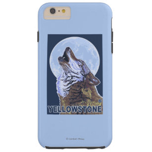 YellowstoneHowling Wolf Tough iPhone 6 Plus Hülle