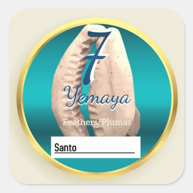 Yemaya Ebo Aufkleber (Vorderseite)