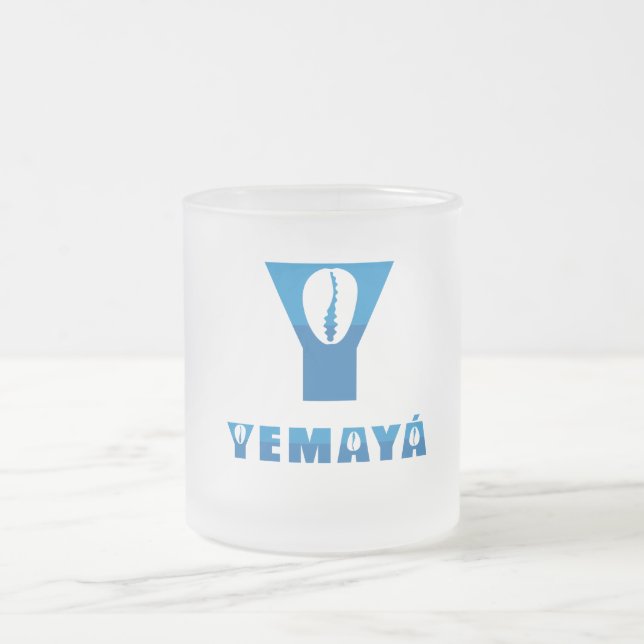 Yemaya mattierte Tasse für Tee oder Kaffee (Mittel)
