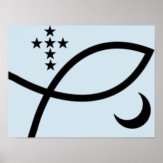 Yemaya Veve Print Poster