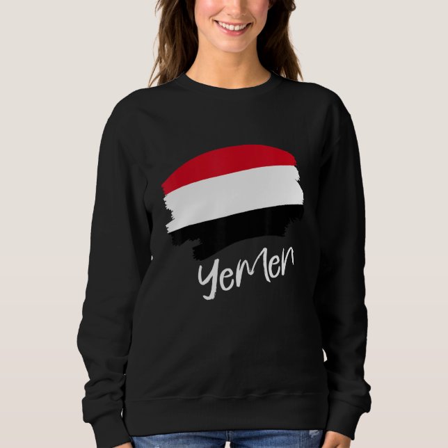 Yemeni Flag Yemen 1 Sweatshirt (Vorderseite)