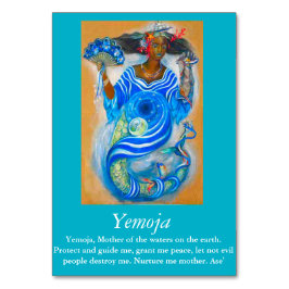 Yemoja Table Card Tischnummer
