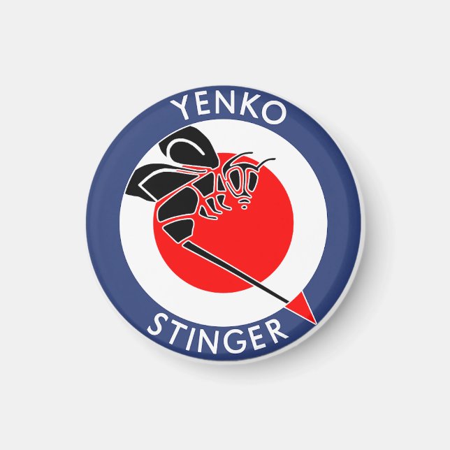 Yenko Stinger Vintag Design Magnet (Vorne)