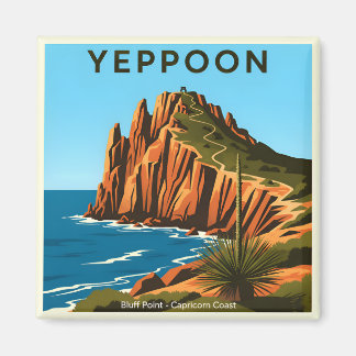 Yeppoon Queensland Australien Vintage Reise Magnet