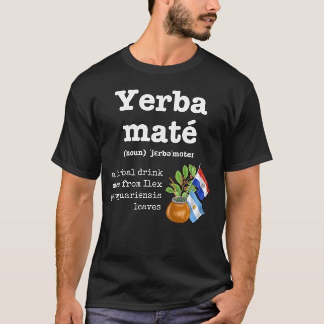YERBA MATE Definition T-Shirt (Vorderseite)
