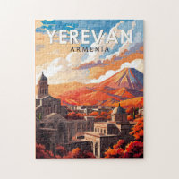 Yerevan Armenia Reisen Kunst Vintag