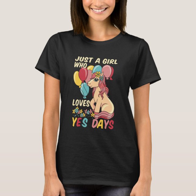 Yes Day T-Shirt (Vorderseite)