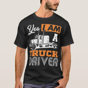Yes I am A Driver Semi-cute workout Kulturshirt T-Shirt