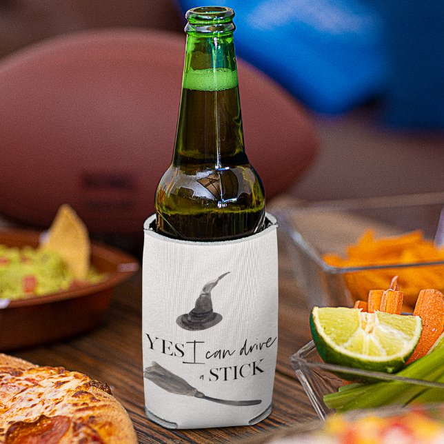 Yes I Can Drive A Stick Fun Happy Halloween Dosenkühler (Von Creator hochgeladen)