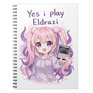 Yes I Play Eldrazi – Cute Kawaii MTG Shirt Notizblock