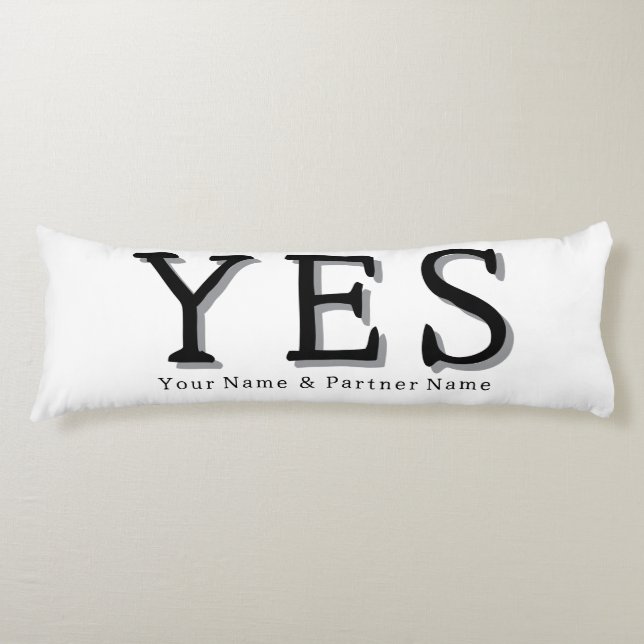 YES NO Pillow (Ka Hi) Seitenschläferkissen (Vorderseite)